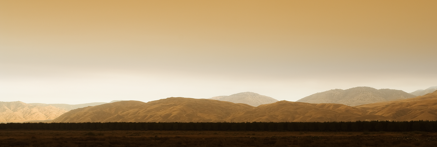 <i>Tejon Pass from the San Joaquin Valley</i> &nbsp